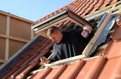 Pose de fenêtres de toit Velux à Fessevillers